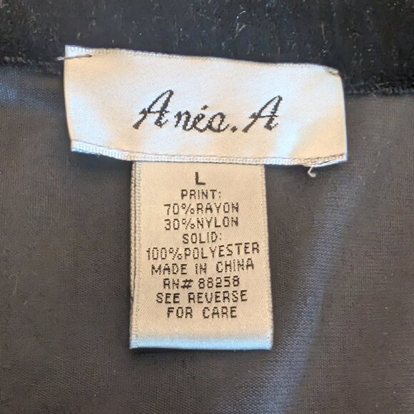 Aris A Burnout Velvet Beaded Peacock/Floral Sleeveless Duster LARGE NWOT - Picture 7 of 8